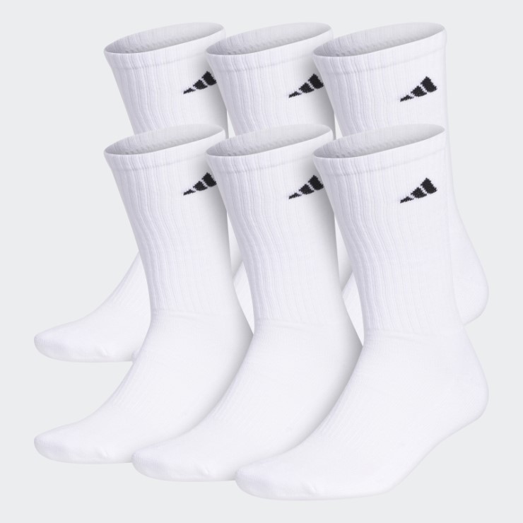 Equipo Atlético Acolchado 6 Pares Adidas Blanco