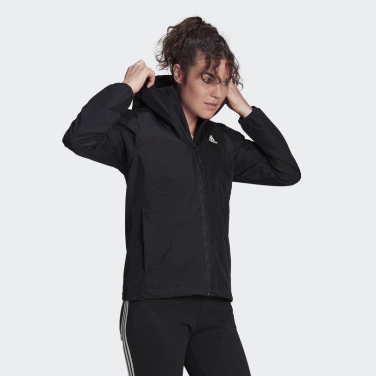 Chaqueta Adidas Essentials Rain.rdy Negra
