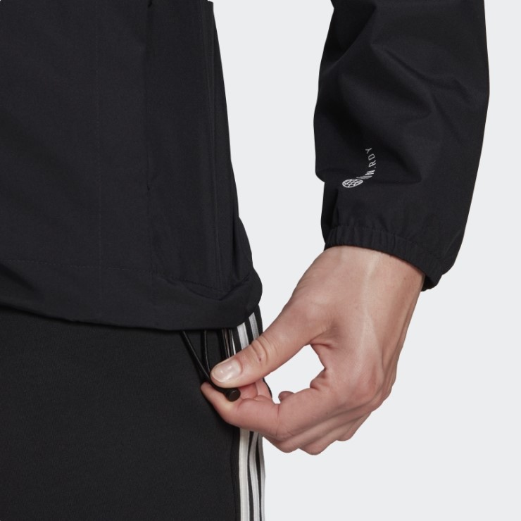 Chaqueta Adidas Essentials Rain.rdy Negra