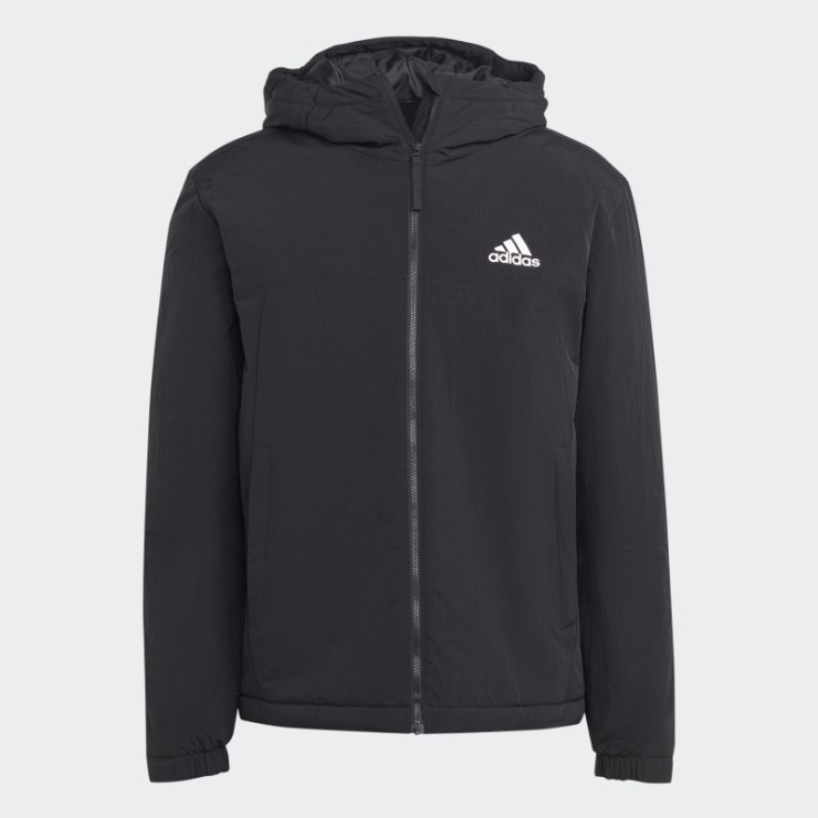 Adidas Bsc Chaqueta Resistente Con Capucha Y Aislamiento Negro