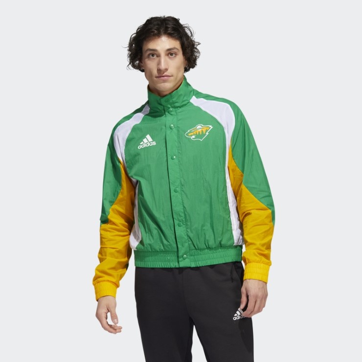Chaqueta Retro Wild Reverse Adidas Verde Medio