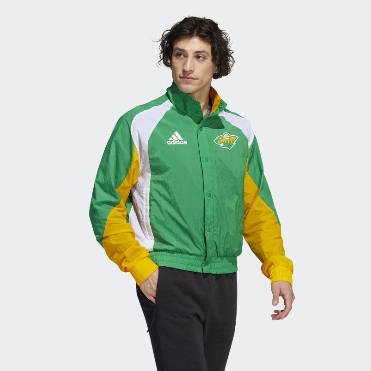 Chaqueta Retro Wild Reverse Adidas Verde Medio