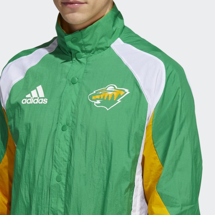 Chaqueta Retro Wild Reverse Adidas Verde Medio
