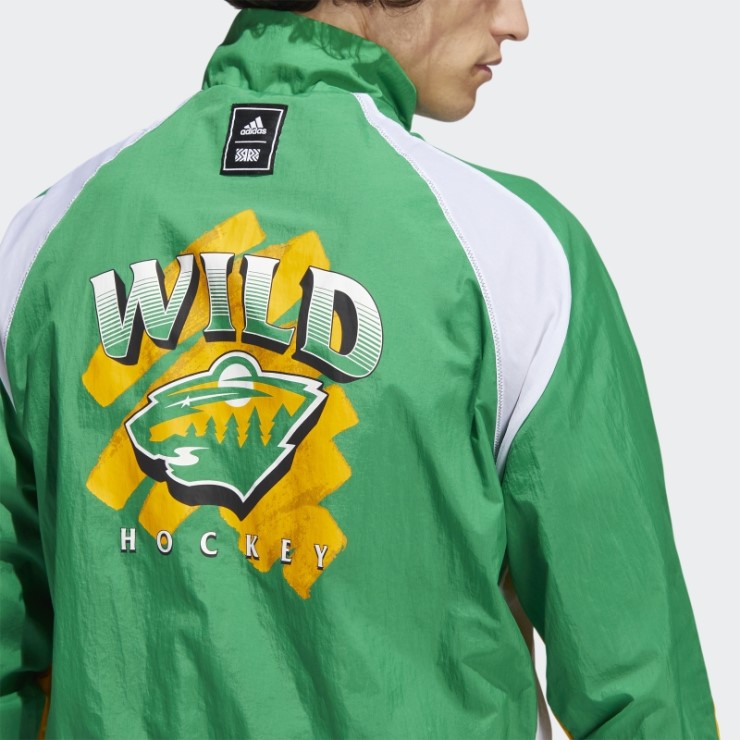 Chaqueta Retro Wild Reverse Adidas Verde Medio