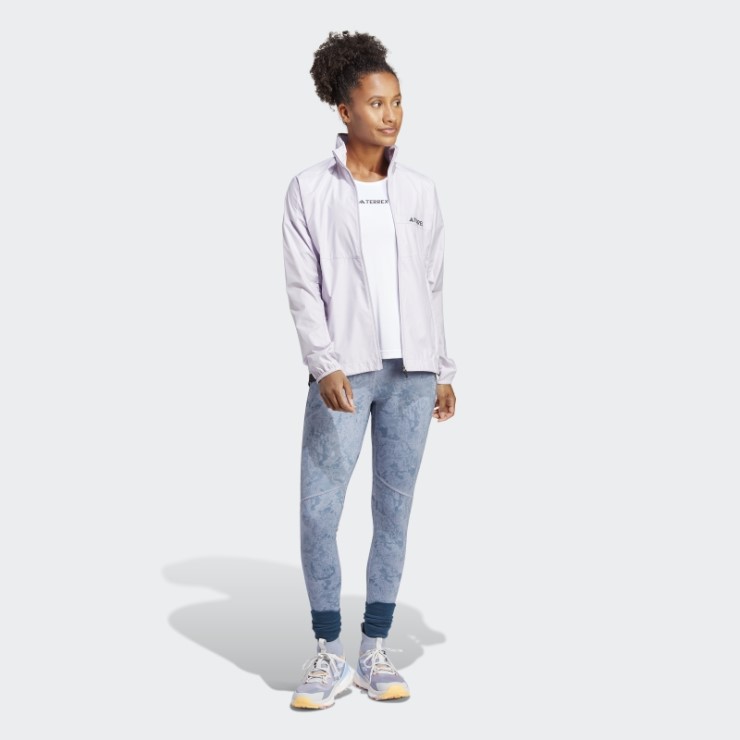 Adidas Terrex Multi Cortavientos Plata Amanecer