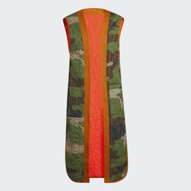 Abrigo Con Capucha De Sarga Dos En Uno (todos Los Géneros) Adidas Focus Naranja