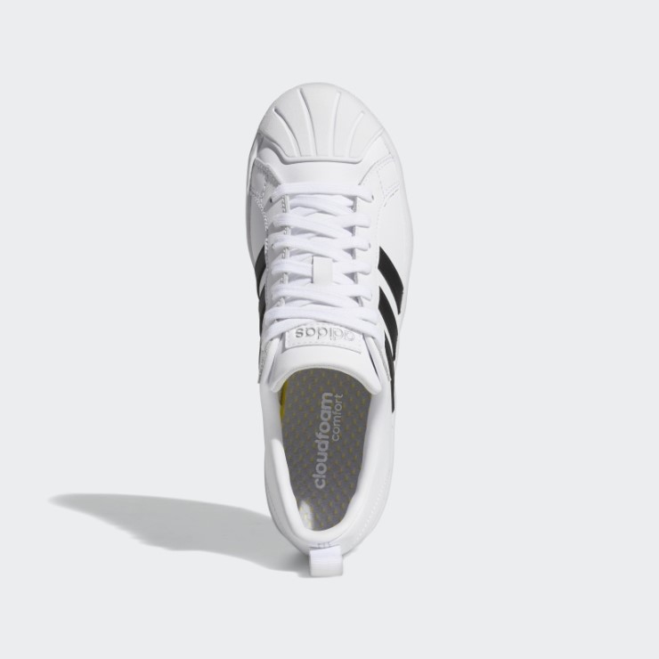 Zapatillas Adidas Streetcheck Cloudfoam Court Bajas Blancas