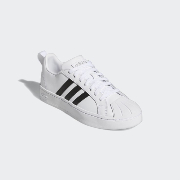 Zapatillas Adidas Streetcheck Cloudfoam Court Bajas Blancas