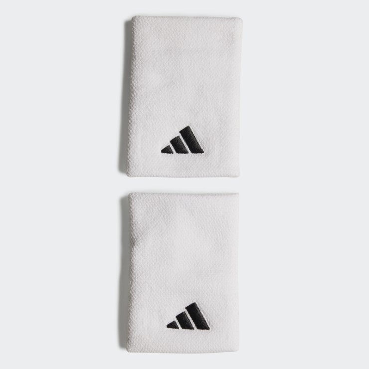 Muñequera De Tenis Grande Adidas Blanca