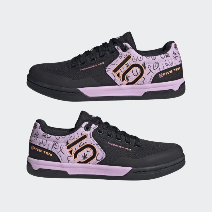 Adidas Five Ten Freerider Pro Canvas Bca Zapatos De Bicicleta De Montaña Negro