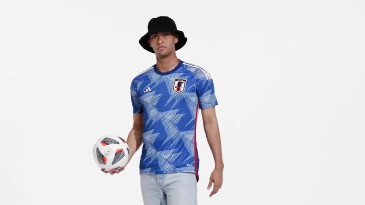 Adidas Japón 22 Primera Equipación Camiseta Japón Azul
