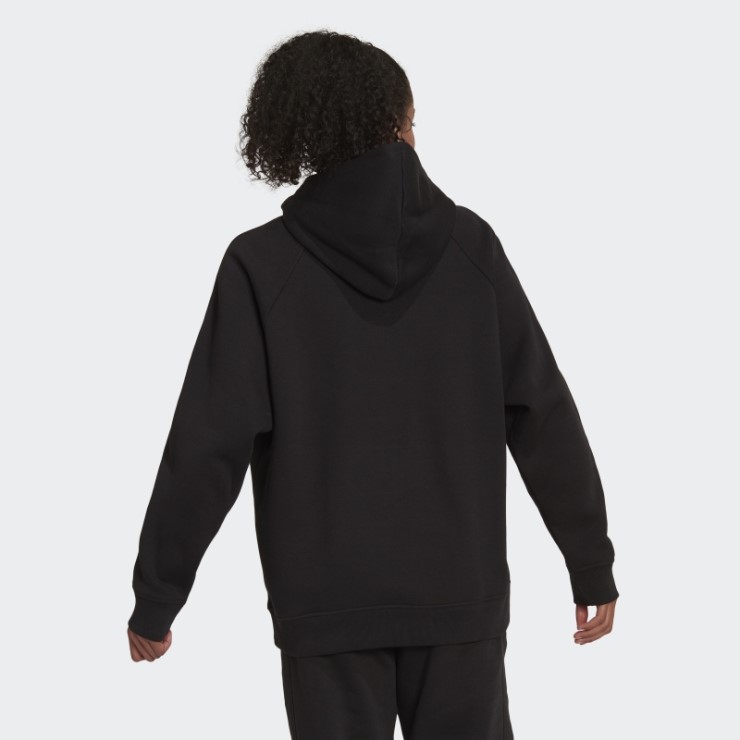 Adidas All Szn Fleece Boyfriend Sudadera Con Capucha Negro