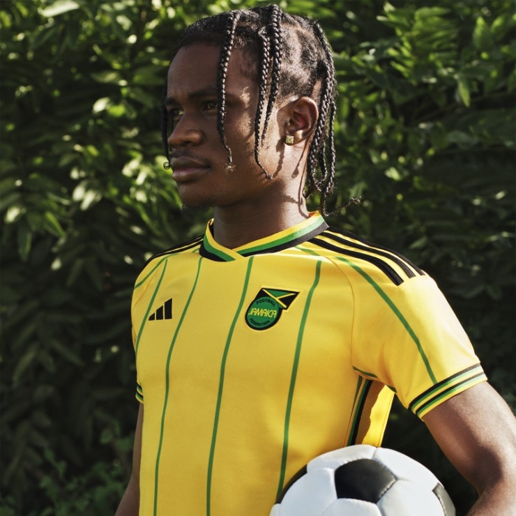 Camiseta Adidas Jamaica 23 Primera Equipación Verde