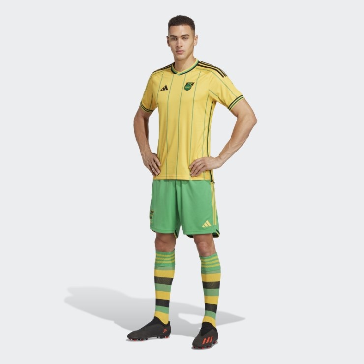 Camiseta Adidas Jamaica 23 Primera Equipación Verde