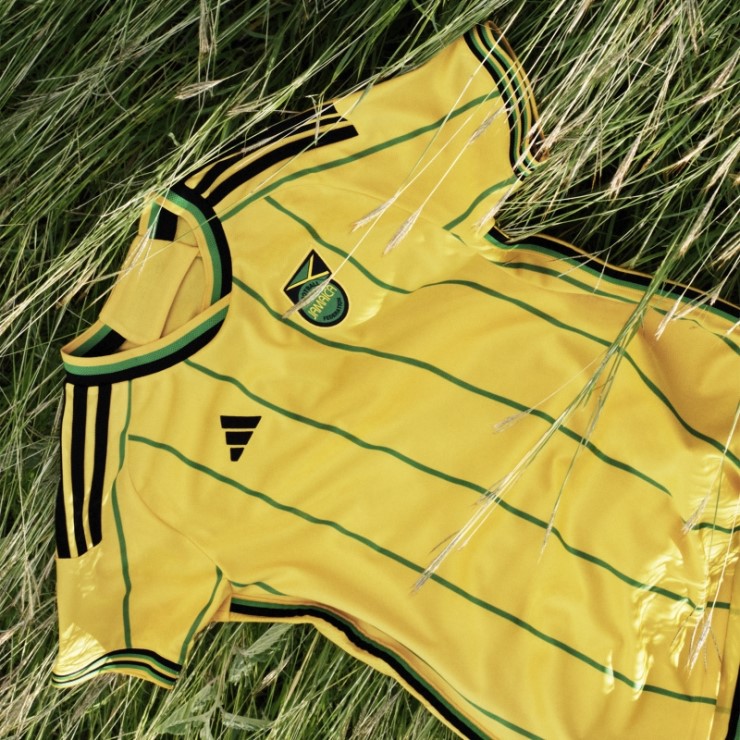 Camiseta Adidas Jamaica 23 Primera Equipación Verde