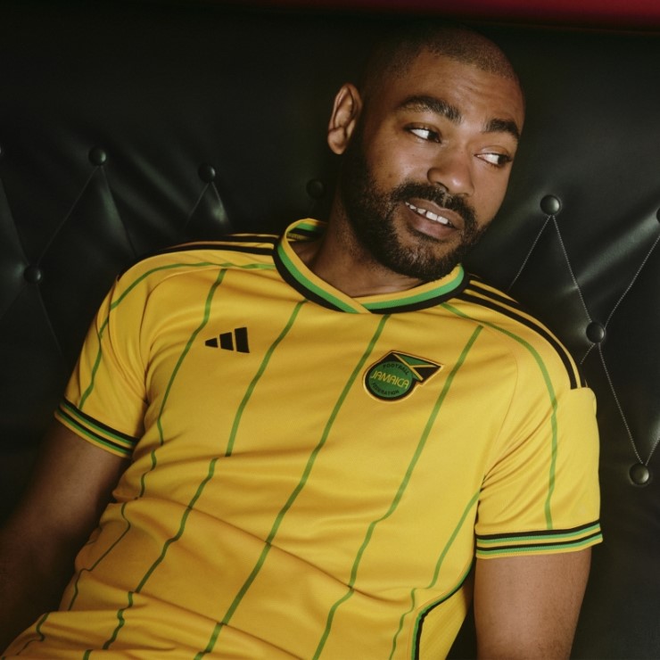 Camiseta Adidas Jamaica 23 Primera Equipación Verde
