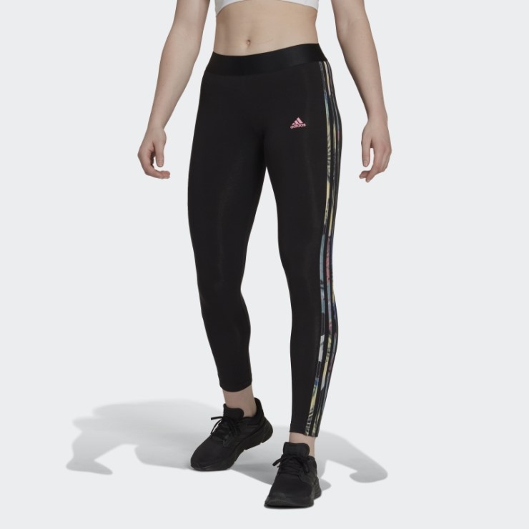 Adidas 3 Rayas Leggings Rosa