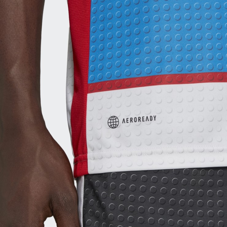 Camiseta Adidas Tiro X Lego Primera Equipación Azul