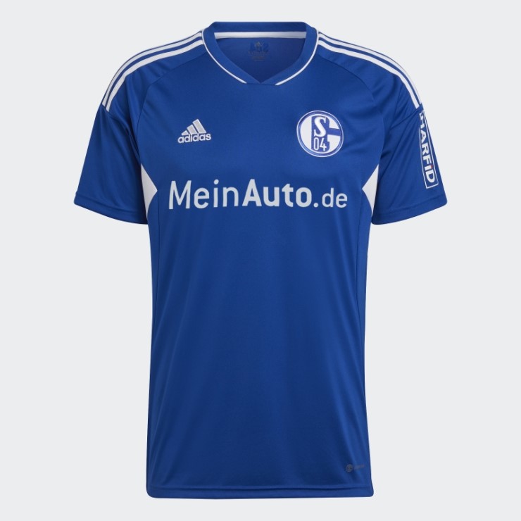 Camiseta Adidas Fc Schalke 04 22/23 Primera Equipación Azul Royal
