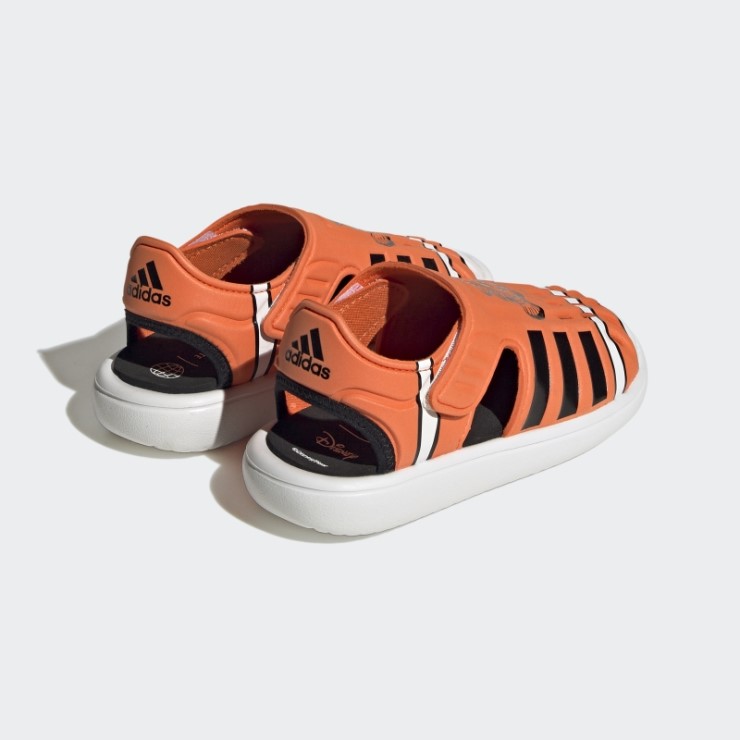 Adidas Buscando A Nemo Y Dory Sandalias De Verano Con Punta Cerrada Naranja
