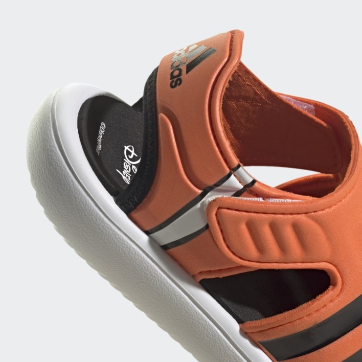 Adidas Buscando A Nemo Y Dory Sandalias De Verano Con Punta Cerrada Naranja