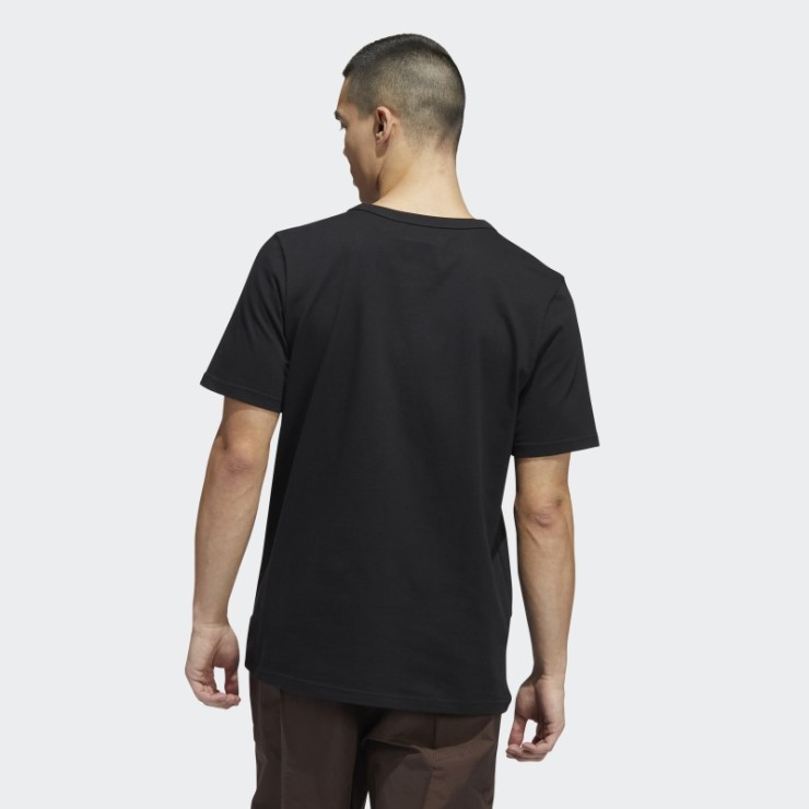 Camiseta Shmoofoil Heavyweight Pocket Negra Adidas