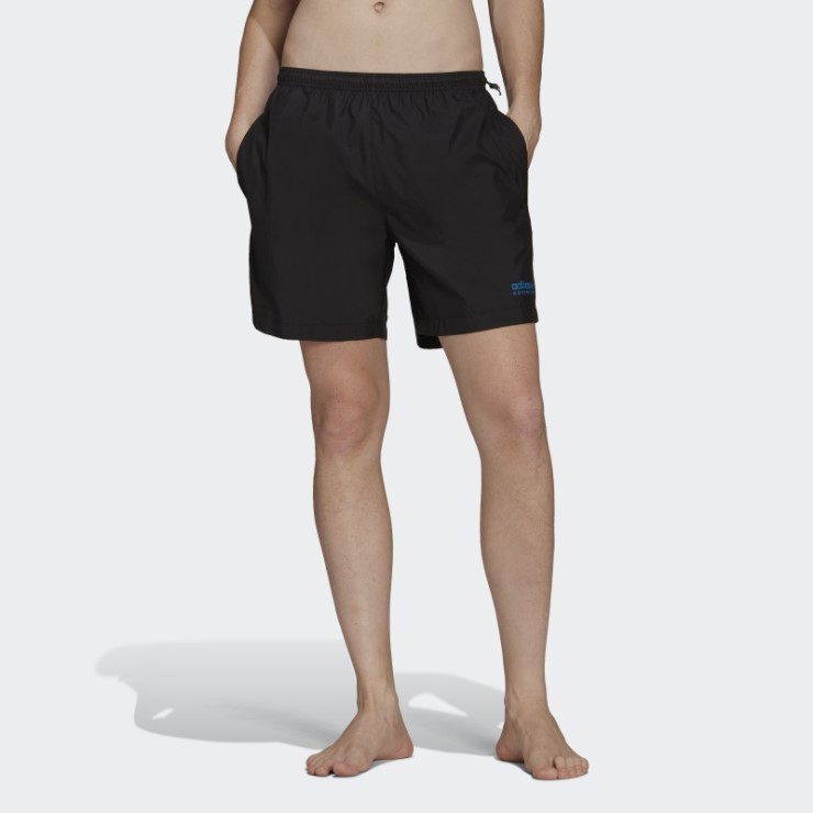 Shorts De Baño Negros Adidas Adventure Wood Wave