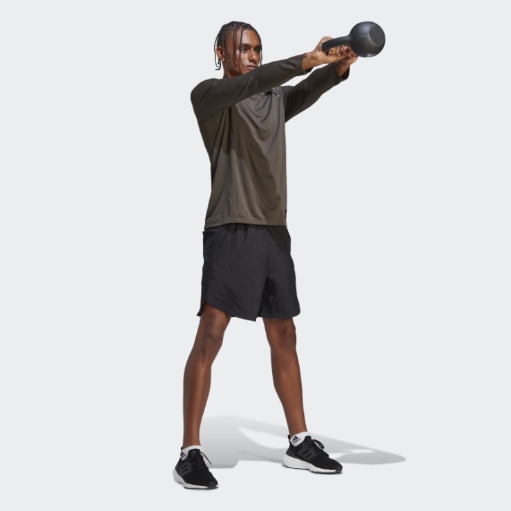 Adidas Camiseta De Manga Larga De Entrenamiento Verde Oliva Best Of Adi